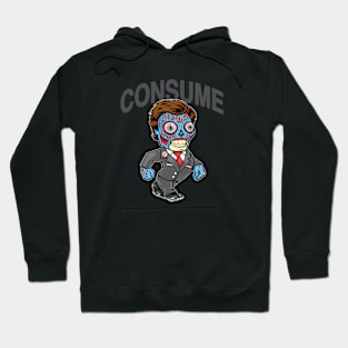 CONSUME - They Live Mascot Hoodie